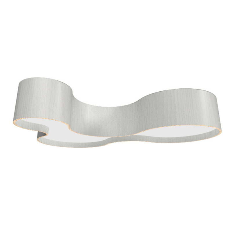 1 - Light LED Flush Mount, Organic White