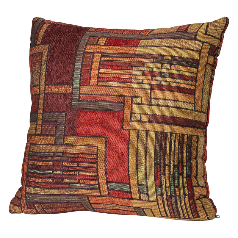 Luxoi Abstract Throw Pillow, 16"H x 16"W, Polyester