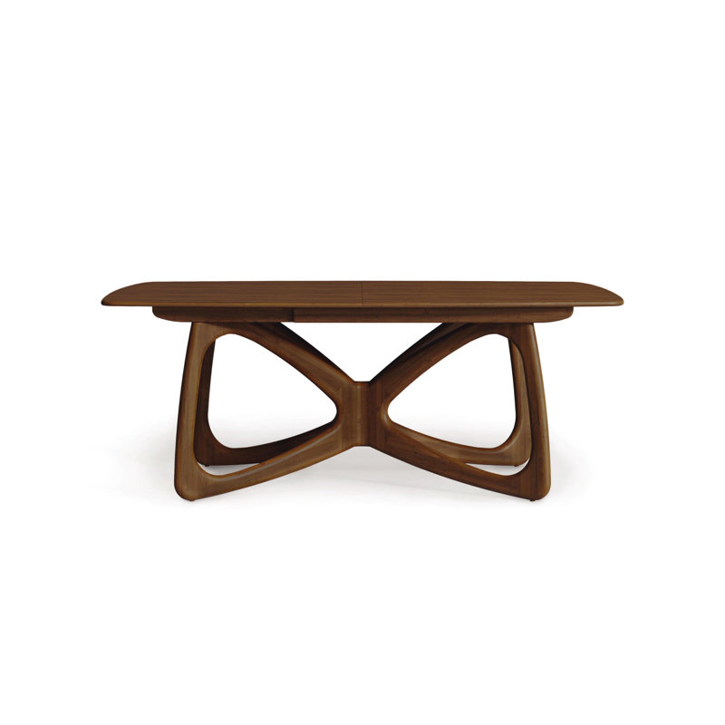 Butterfly Dining - Wood, Natural Walnut, 30"H x 84"L x 50"W