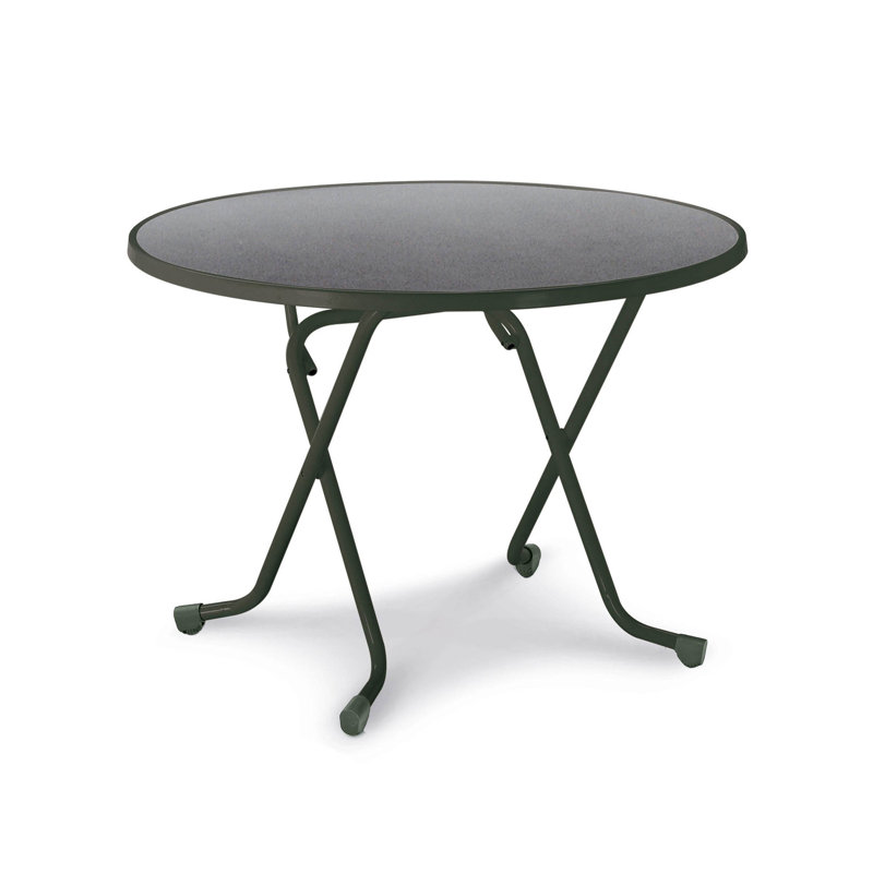 Dublin Folding Table Round, 100 cm diameter, Anthracite