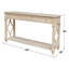 Console en bois massif Andrera
