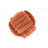 Comfortable Orange Stool - Modern Chenille Design For Living Room & Bedroom. 19.29" D X W 17.84" H, 14.96 Lbs. Material, Foam Filled, Wooden Frame, 250 Lbs Load-bearing Capacity, No Assembly Needed-118776963