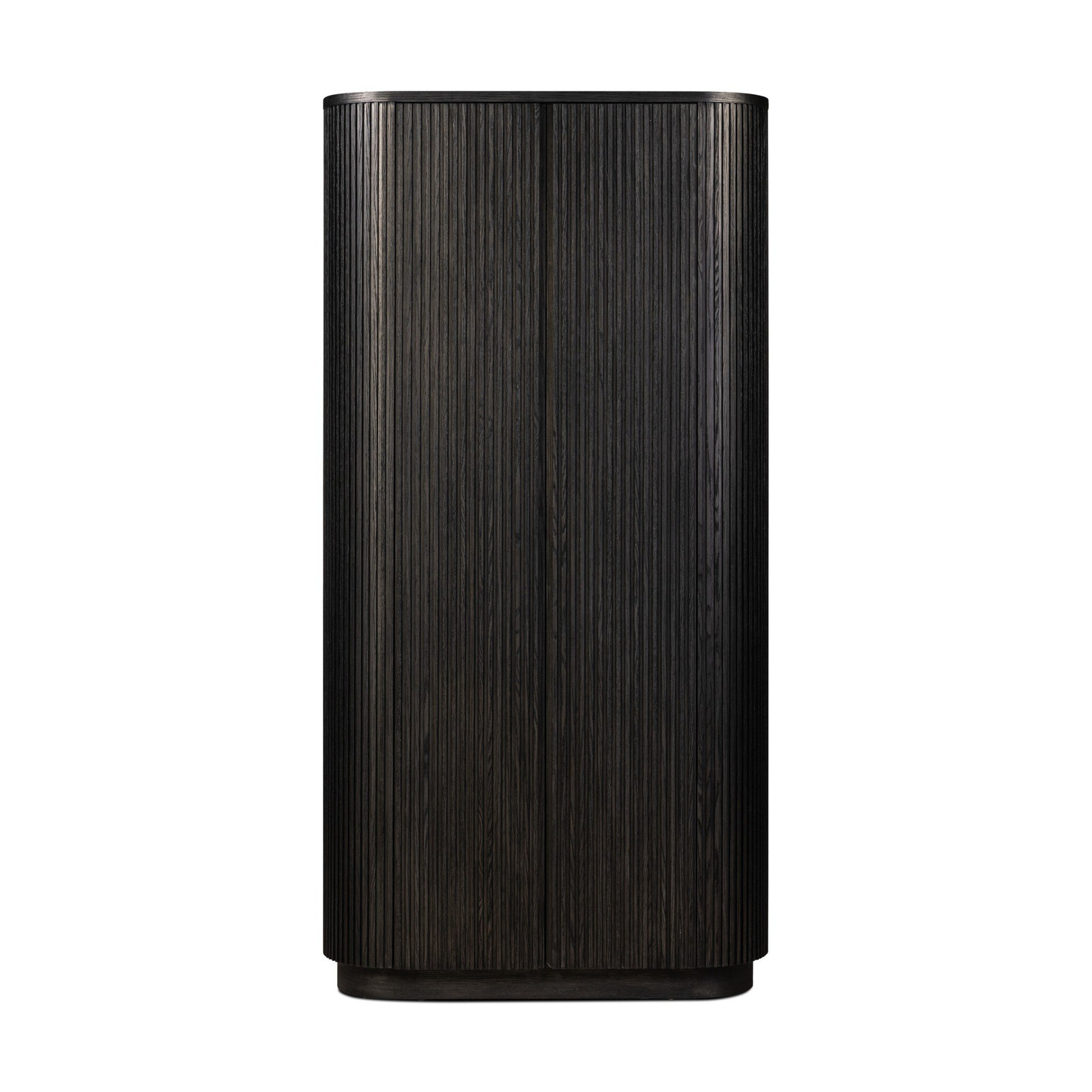 Oak Cabinet, Cerused Black Oak