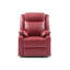 Élégant fauteuil inclinable rembourré rouge pour plus de confort-1088175771