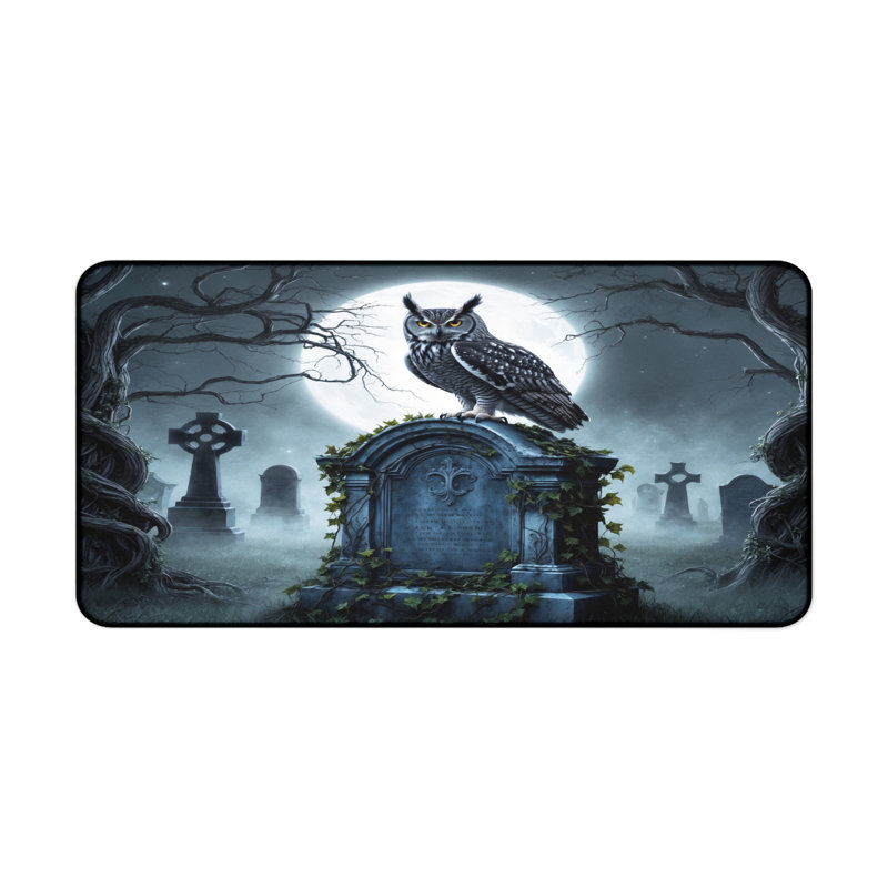 Polyester Desk Pad, 14.4x12.1