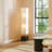 Hanscom 58'' Black Column Floor Lamp