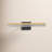 Nasrin - Bath/Vanity Light - Integrated LED - Natural Wood Finish - Frosted Acrylic Shade