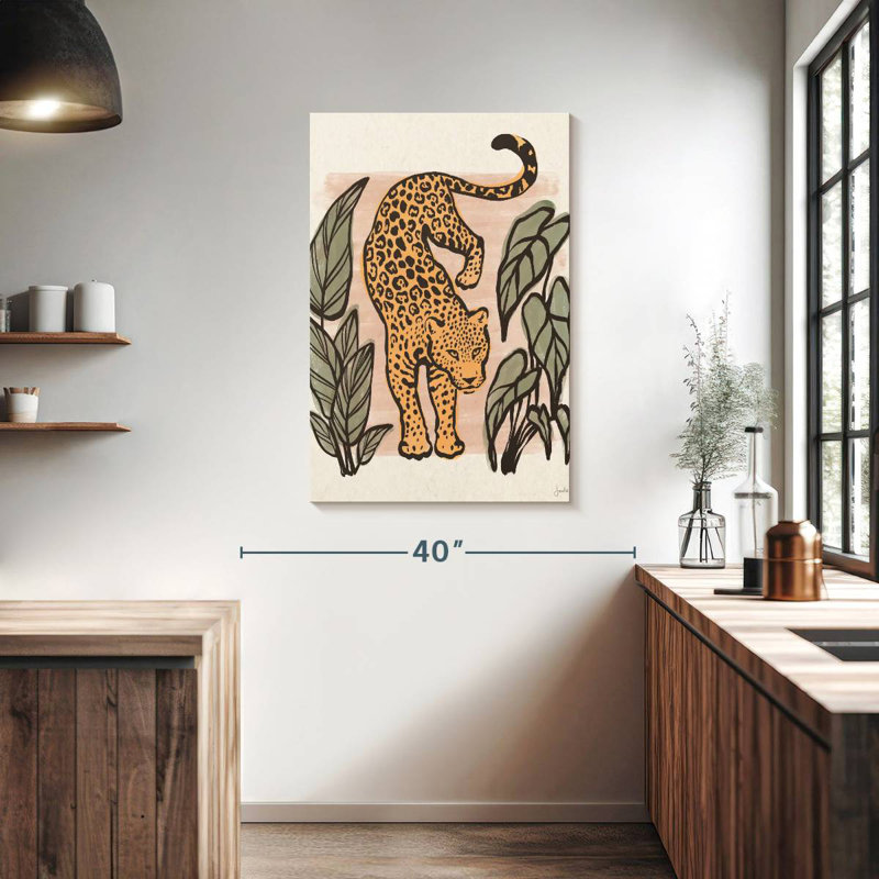 Brampt Jungle Cats I, 39" H x 26" W