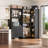 31.5'' - 57.2'' W Closet System with Wooden Drawers-323513472