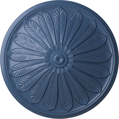 Endurathane Brontes Ceiling Medallion, 25 1/2"OD x 5 1/2"P (Fits Canopies up to 3 5/8"), Hand-Painted Americana Finish