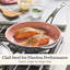 Vanderpump By Anolon Tri-Ply Clad Ceramic Nonstick Frying Pan, 10-Inch, Villa Rosa Pink