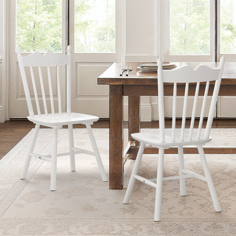 Chaises d'appoint Daisy, Blanc