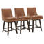 Tabouret de comptoir pivotant Aleksy-171885287