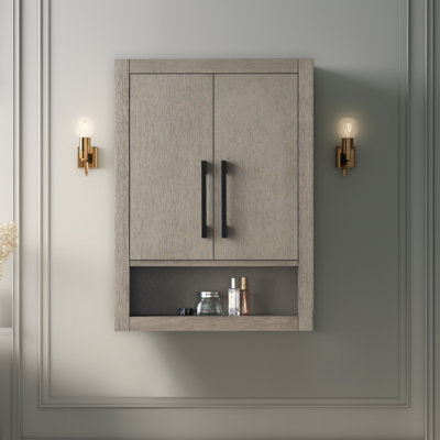 Tablettes murales de salle de bain