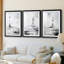 NAUTICAL Series Dxxxxi - Impression sur mesure encadrée de qualité supérieure - 3 pièces-727114874-727114872