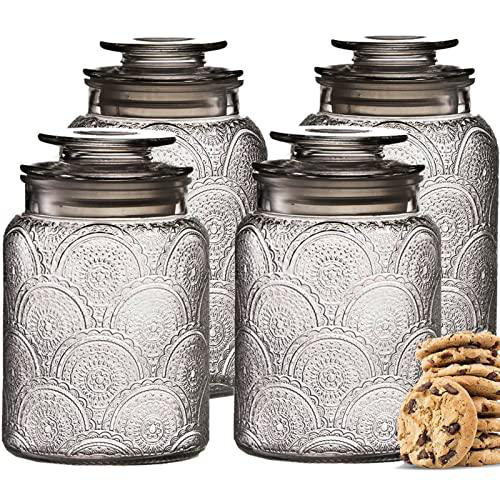 Glass Canister - Set of 4