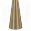 Table d'appoint contemporaine en métal avec forme de sablier-996708585