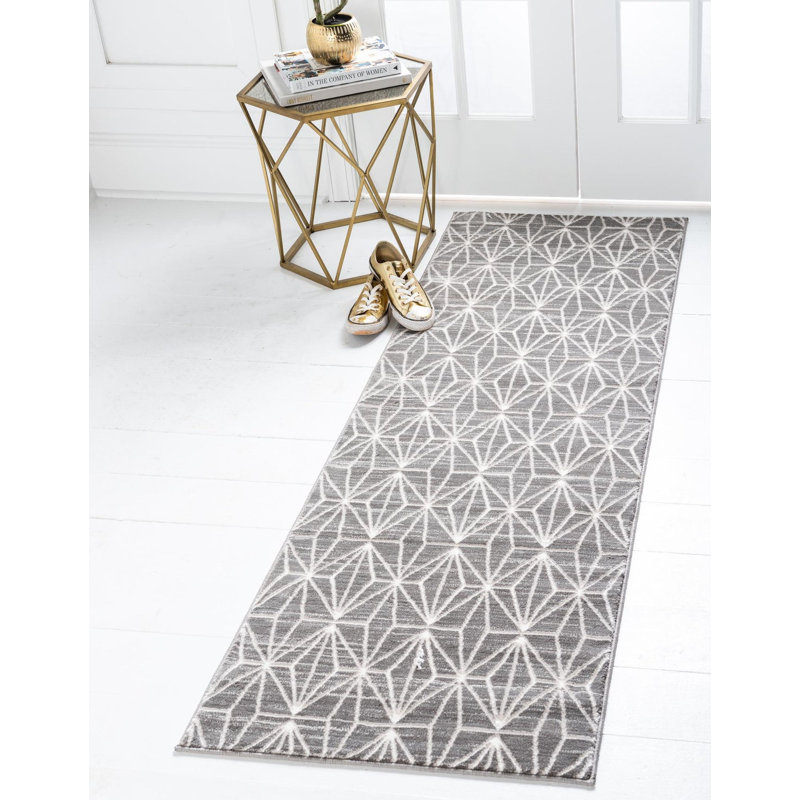 Delinah Geometric Indoor Rug, Runner 2'7" x 13'11"