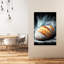 Art mural contemporain rustique pain frais-129478656