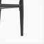 Tabouret de comptoir avec cadre en fer - ensemble de 2 - espresso + beige-1519517000