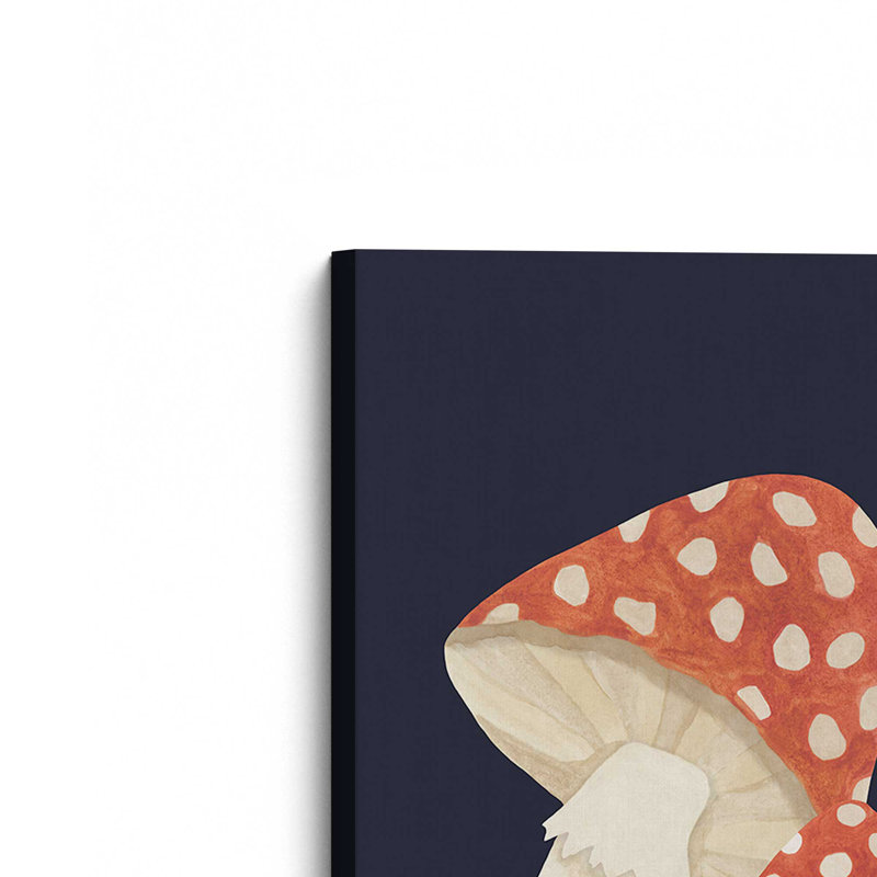 "Poison Mushroom" par Artlovepassion, reproduction d'art sur toile, H 32 po x l 24 po, Toile tendue sur cadre, Does Not Apply