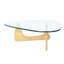 Table basse en bois massif Home Home
