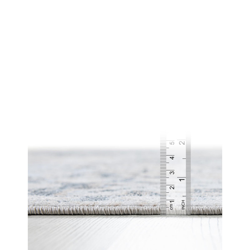 Taslin Rug, Blue, Rectangle 2' x 3'1''