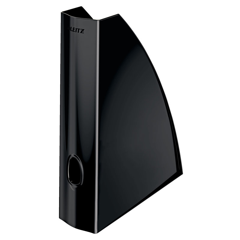 Free Standing Magazine Rack, Black
