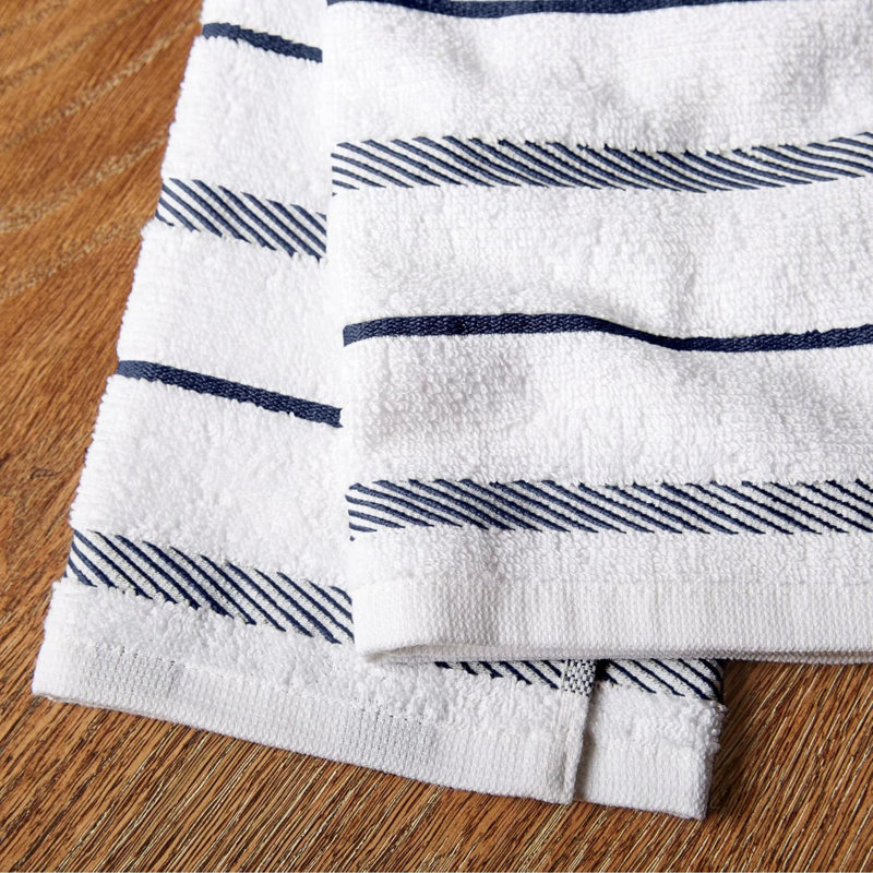Albany Kitchen Towel 4-Pack Set, Blue Willow
