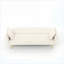 Canapé-lit convertible pliable de 72 pouces de style rétro américain capitonné, revêtu de velours beige, pour les petits salons, les chambres et les bureaux