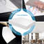 10Pcs 2 ft. x 4 ft. Drop-in PVC Rectangle Ceiling Tile,Smooth Wall Panelling (80 Sq.ft./Case)-85720700