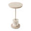 Table de bout ronde Lotus Bay - Sable