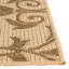 Tapis intérieur / extérieur à motif floral beige / brun Sarahi-1538947595