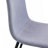 Luxury Simple Chair - Set Of 4 Linen-Cotton Material High Resilience Dining Chair With Metal Black Leg.Integral Metal Leg Architecture,Suitable For Various Interior Decoration Styles.-390831391-390831384-382103111