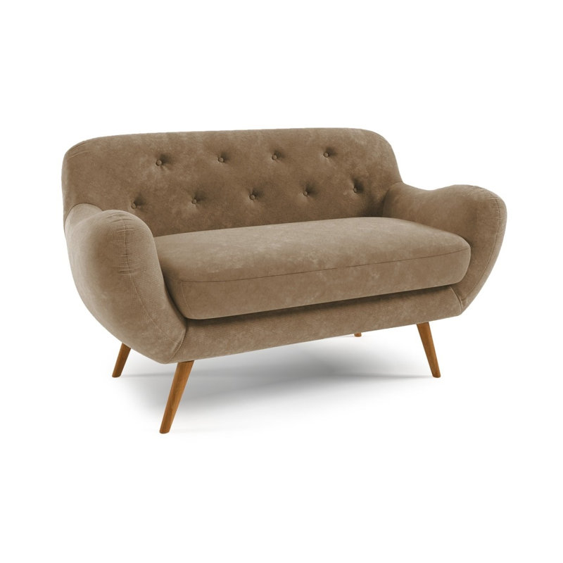 Jefferson 2 Seater Loveseat, Taupe