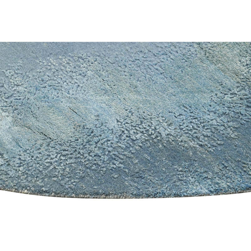 Abstract Area Rug, Round 8'