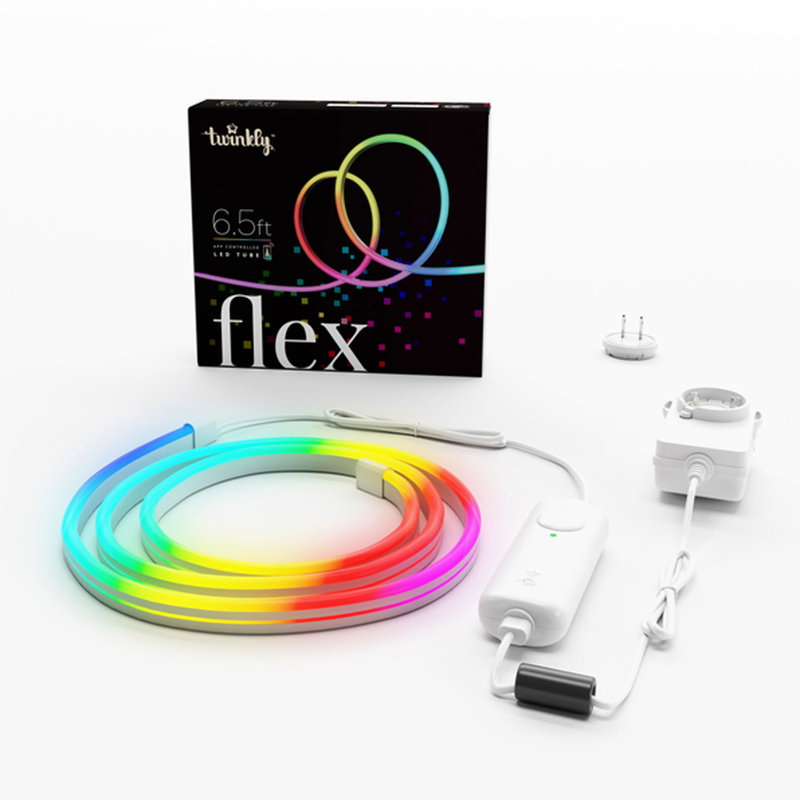 Tube de lumière flexible contrôlé par application 6,5 pi Twinkly Smart Décoration