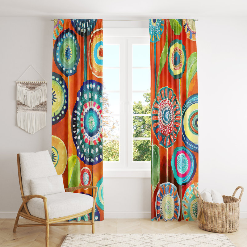 Room Darkening Curtain Pair, 56" W x 78" L