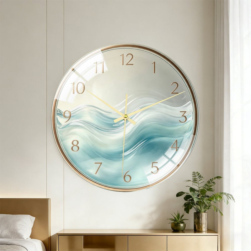 Horloge murale moderne abstraite