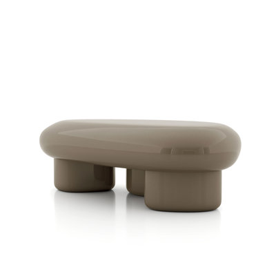Jahmaal Curved Low Profile Coffee Table