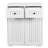 Laundry Cabinet ,With 2 Removable Laundry Basket And 2 Drawers