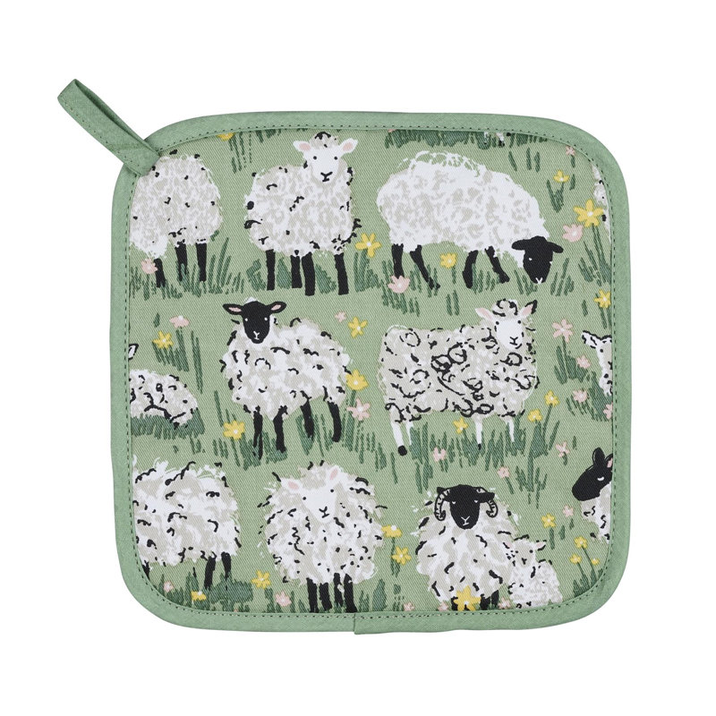 Ulster Weavers Woolly Sheep Cotton Potholder