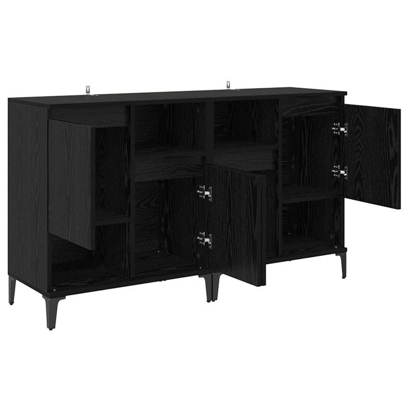 Sideboard Accent Chest, Black Oak