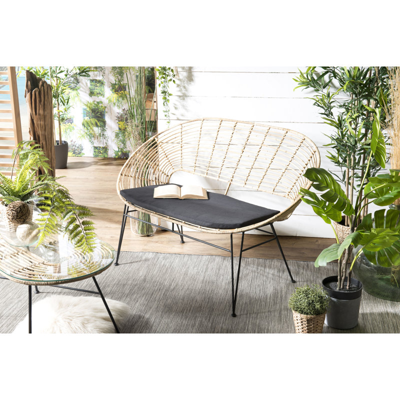 Christofferso 126cm Reception Loveseat