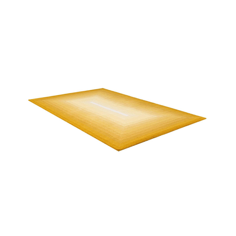  Ombre Wool Rug, Yellow, Rectangle 2' x 3'1''