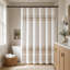 Rideau de douche monobloc 72 x 72 pouces