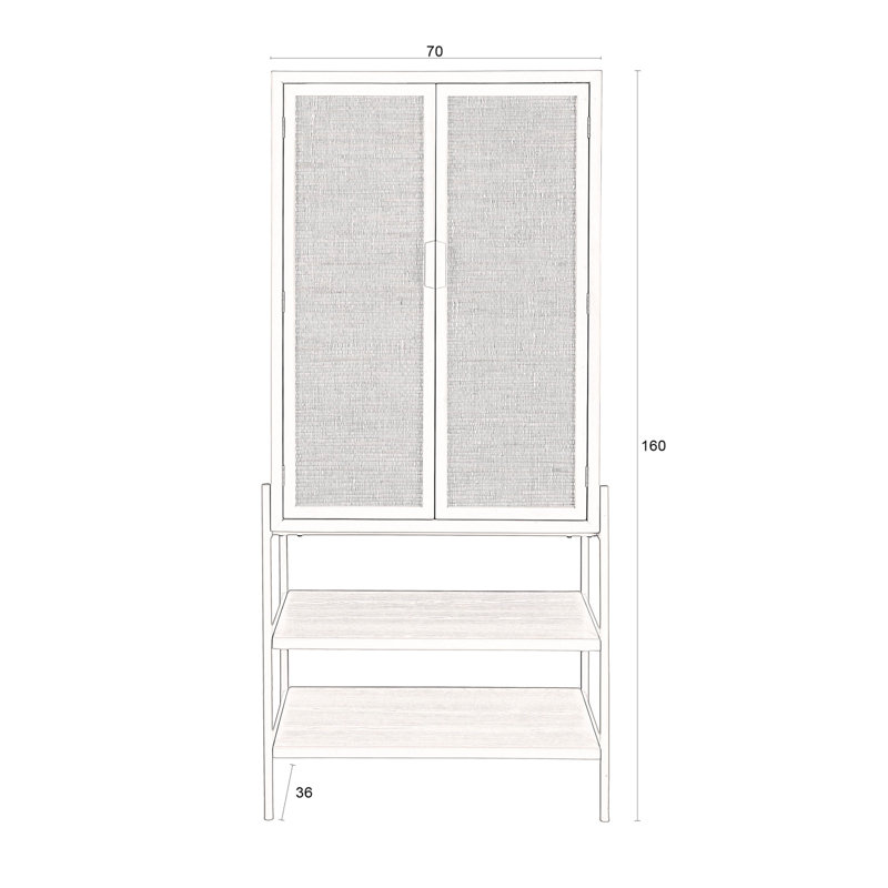 Yasu Accent Cabinet