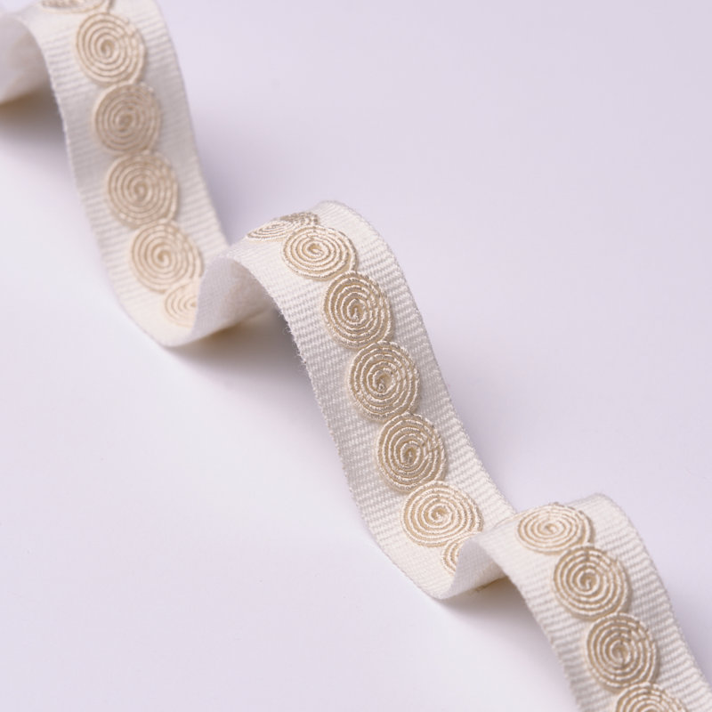Castille Tape Narrow, Ivory
