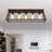 Ciarrai 5-Light Flush Mount Light Farmhouse Rectangular Caged Light-549971083