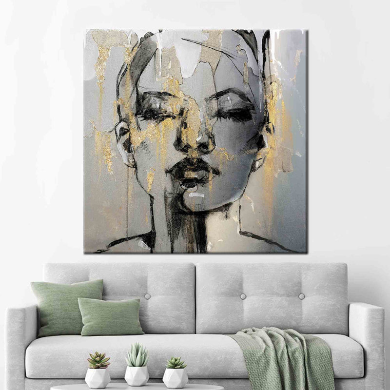 Print on Canvas, 80 cm H x 80 cm W, Wrapped Canvas